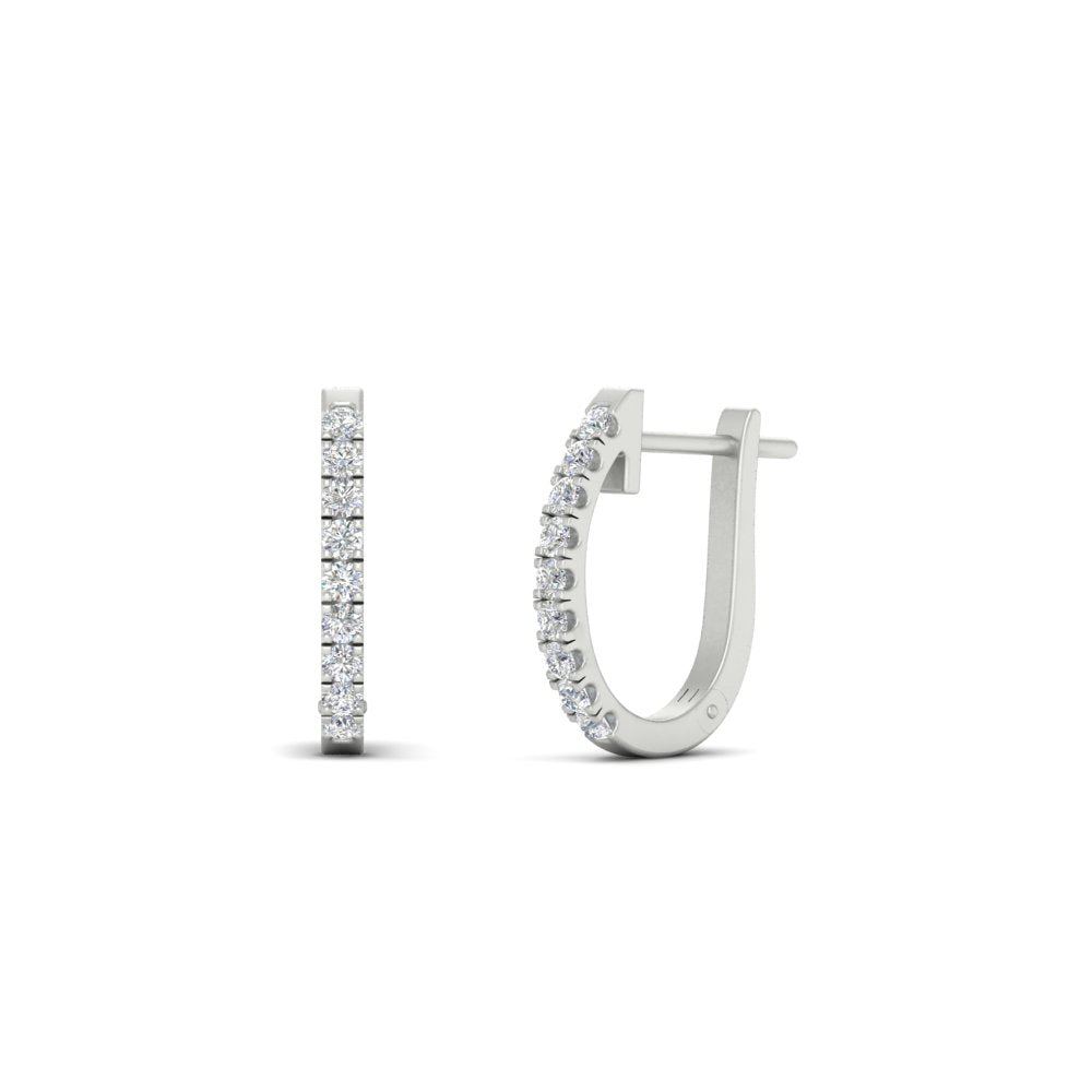 Fine Huggie Hoops