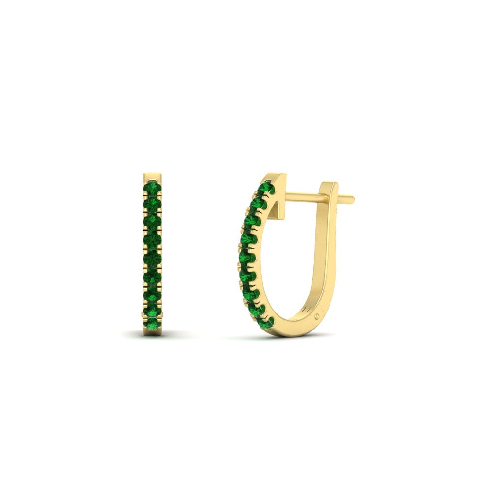 Fine Huggie Hoops