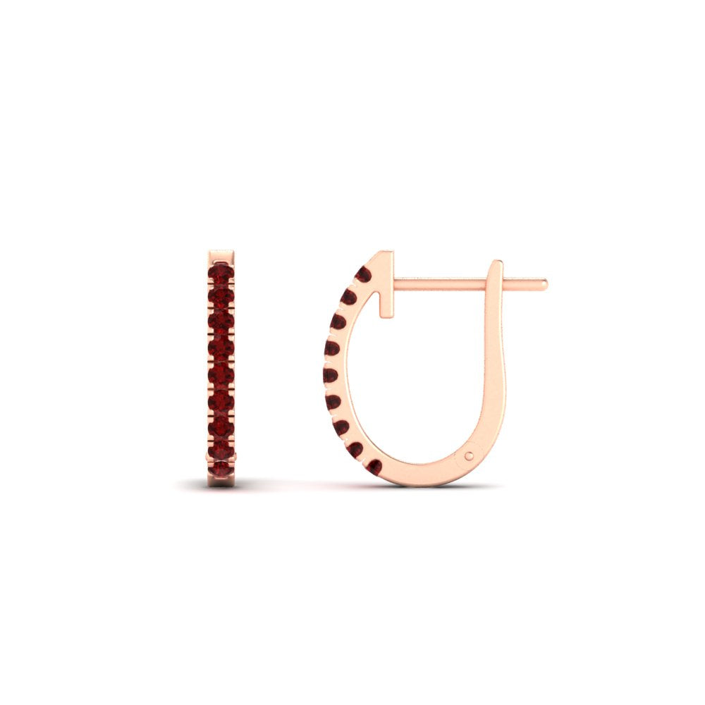 Fine Huggie Hoops