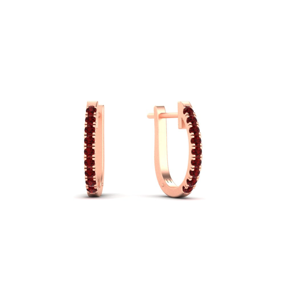 Fine Huggie Hoops