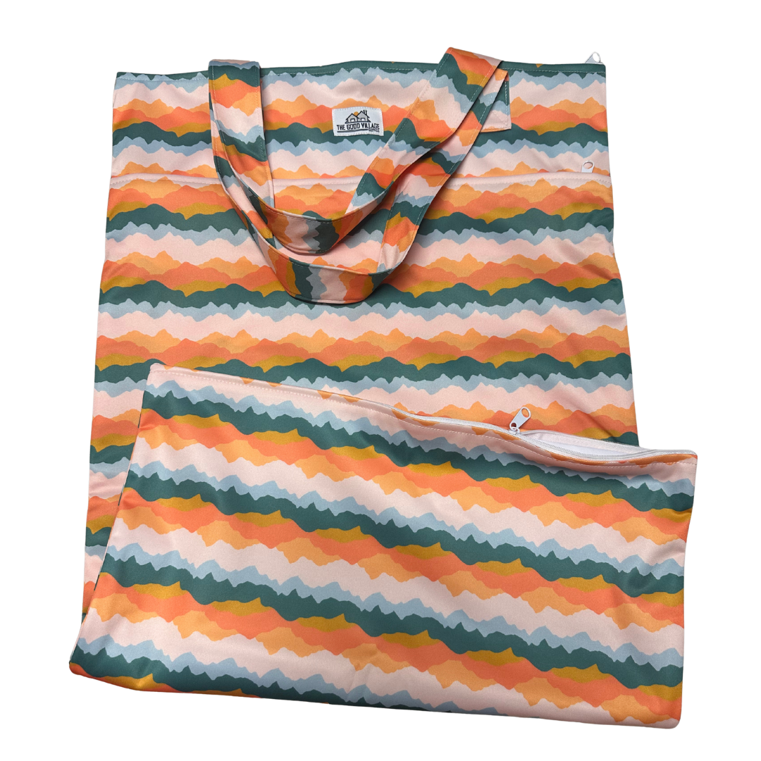 Large Hanging Wetbag | Sunset Peaks