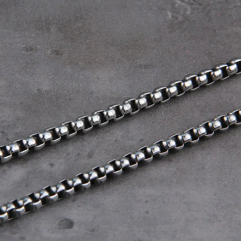 Vikings Stainless Steel Men Chains Necklace