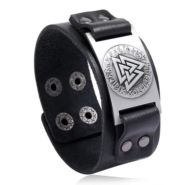 Vintage Compass Design Nordic Bracelet
