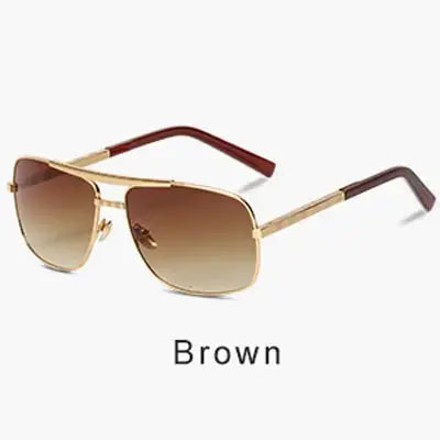 Vintage Square Men's Sunglasses – Classic & Stylish