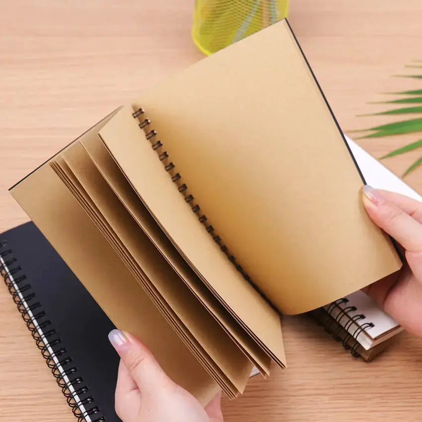 Vintage Vibe Spiral Sketchbook