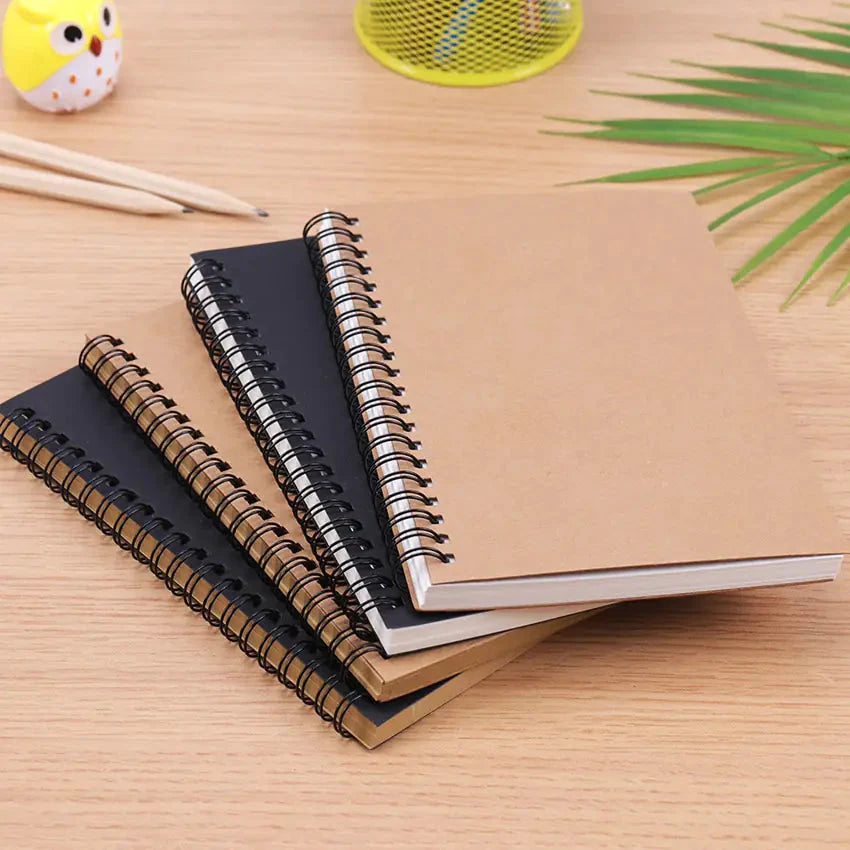 Vintage Vibe Spiral Sketchbook