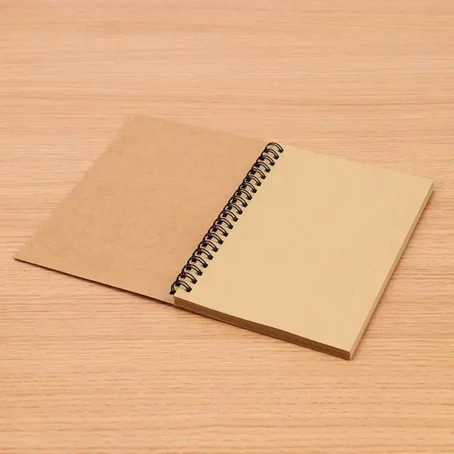 Vintage Vibe Spiral Sketchbook