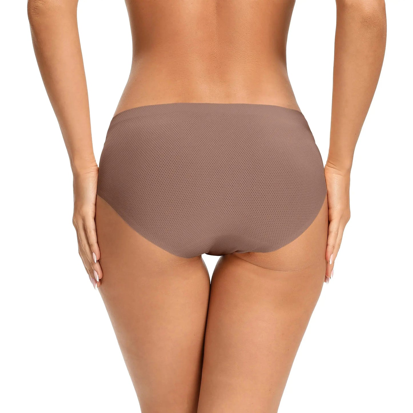 Voenxe Women Seamless Hipster Underwear - Breathable Ladies Panties