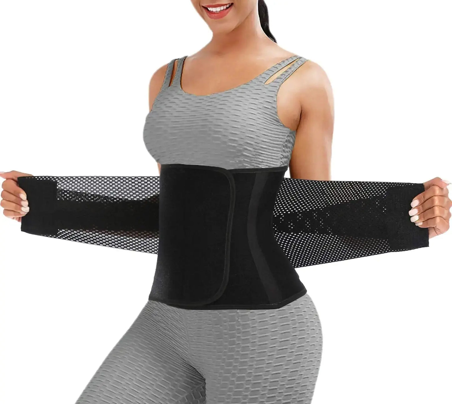 Waist Trainer Belt for Women Man - Waist Trimmer Ab Belt