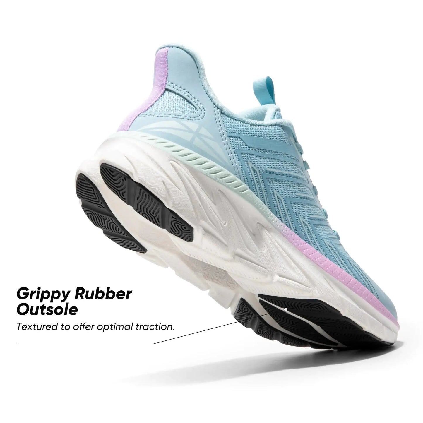 Women's Slip-On Walking Shoes | Running Active Cushion Non-Slip Sneakers | Athletic Gym Workout Cross Training Shoes