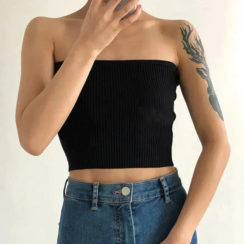 Women's Strapless Camisole – Chic & Comfortable Tube Top