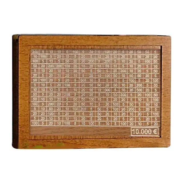 Wooden Money Box