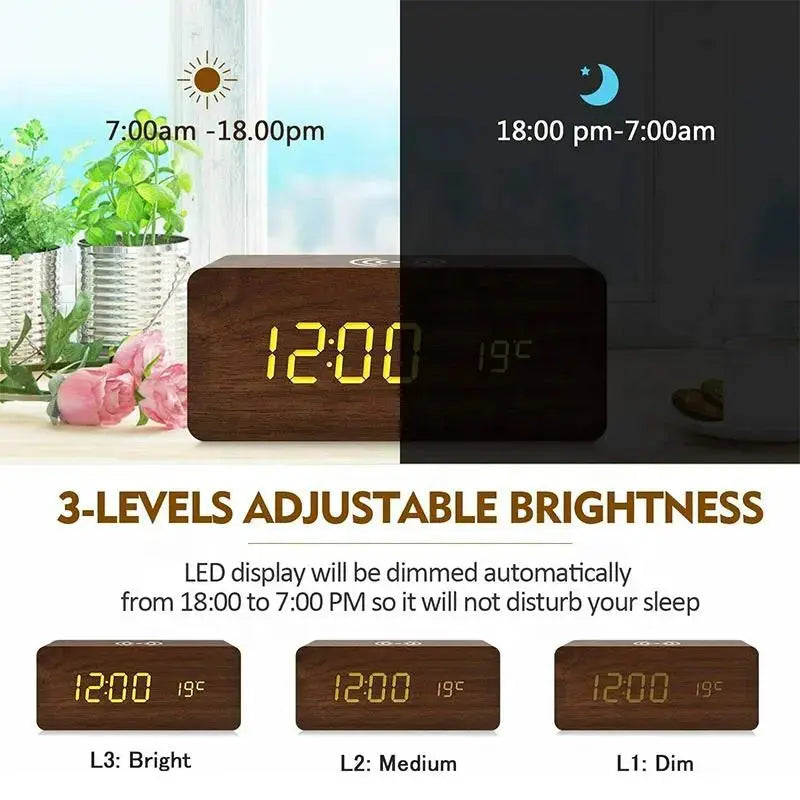 Woodland Wake Wireless Clock