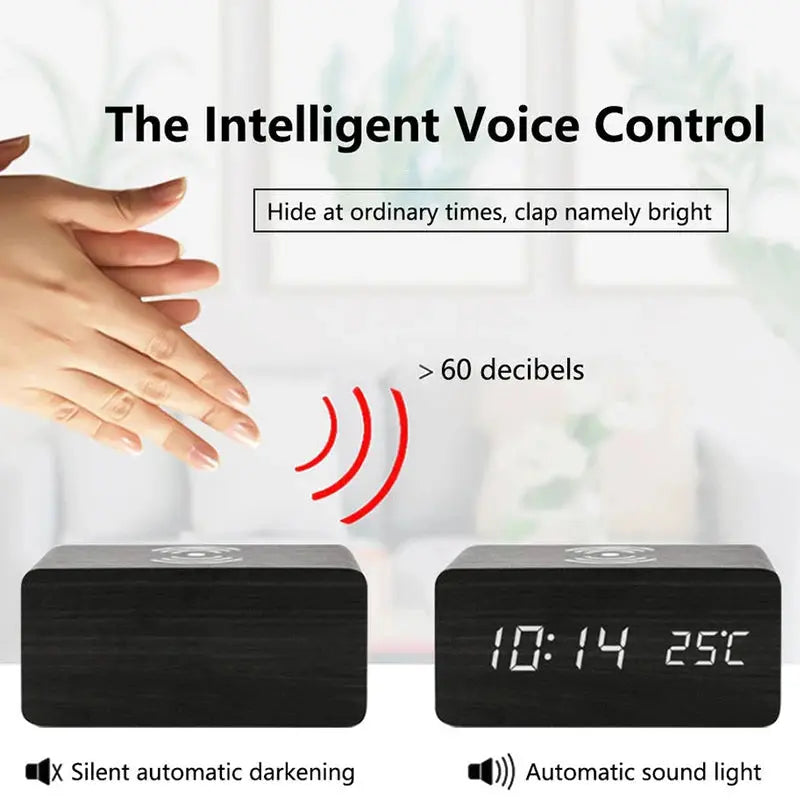 Woodland Wake Wireless Clock