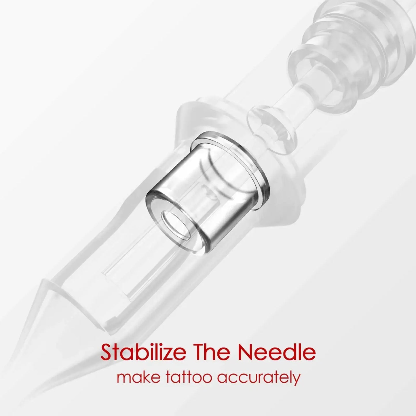 Wormhole Tattoo Cartridge Needles - 50pcs Assorted Tattoo Needle
