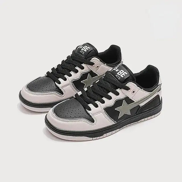Y2K Retro Star Multicolor Sneakers