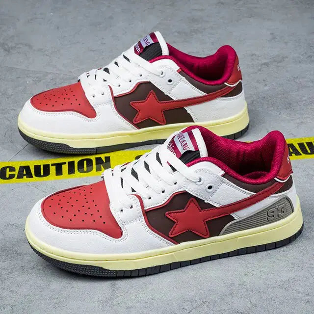 Y2K Retro Star Multicolor Sneakers