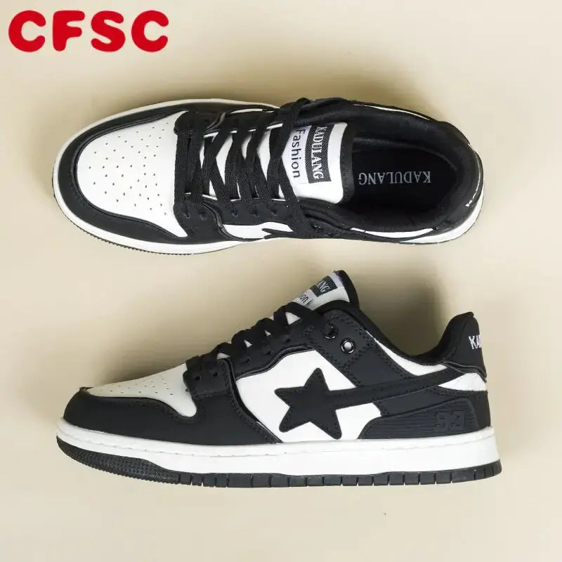 Y2K Retro Star Multicolor Sneakers
