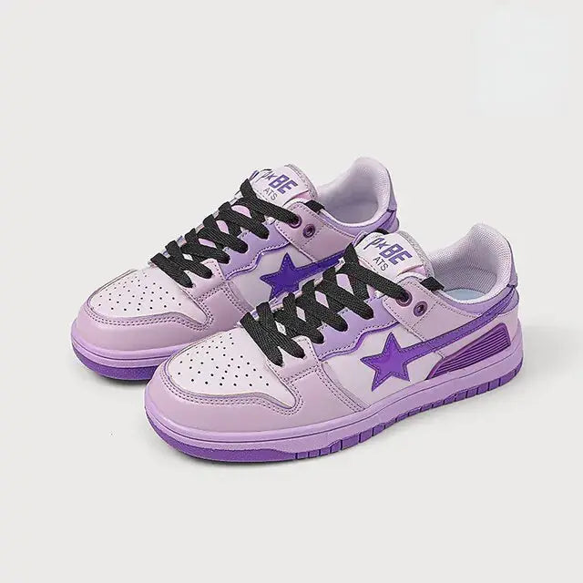 Y2K Retro Star Multicolor Sneakers