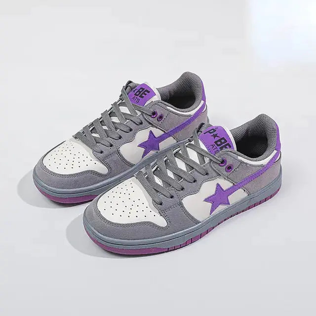 Y2K Retro Star Multicolor Sneakers