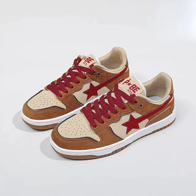 Y2K Retro Star Multicolor Sneakers