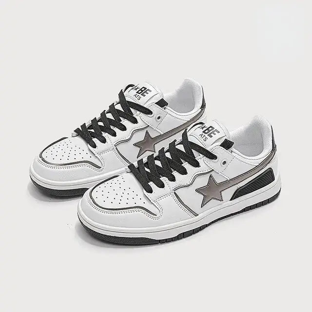Y2K Retro Star Multicolor Sneakers