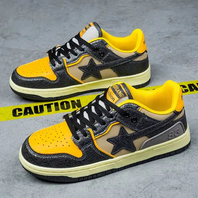 Y2K Retro Star Multicolor Sneakers