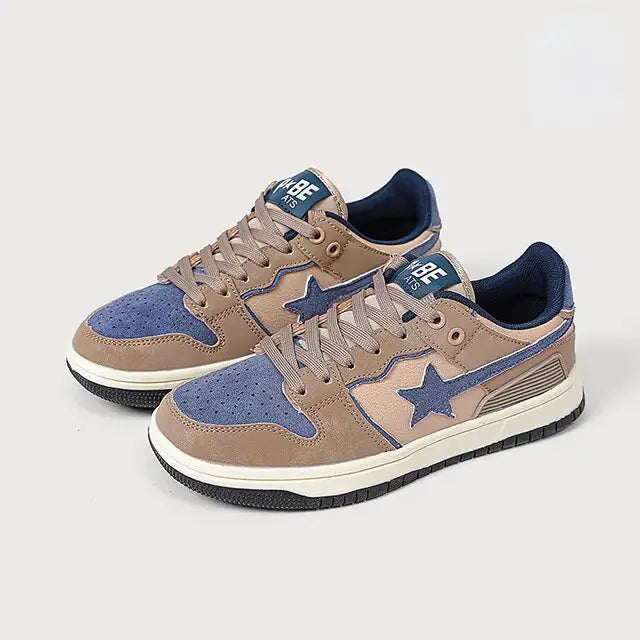 Y2K Retro Star Multicolor Sneakers