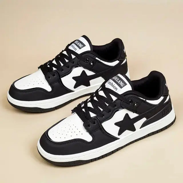 Y2K Retro Star Multicolor Sneakers