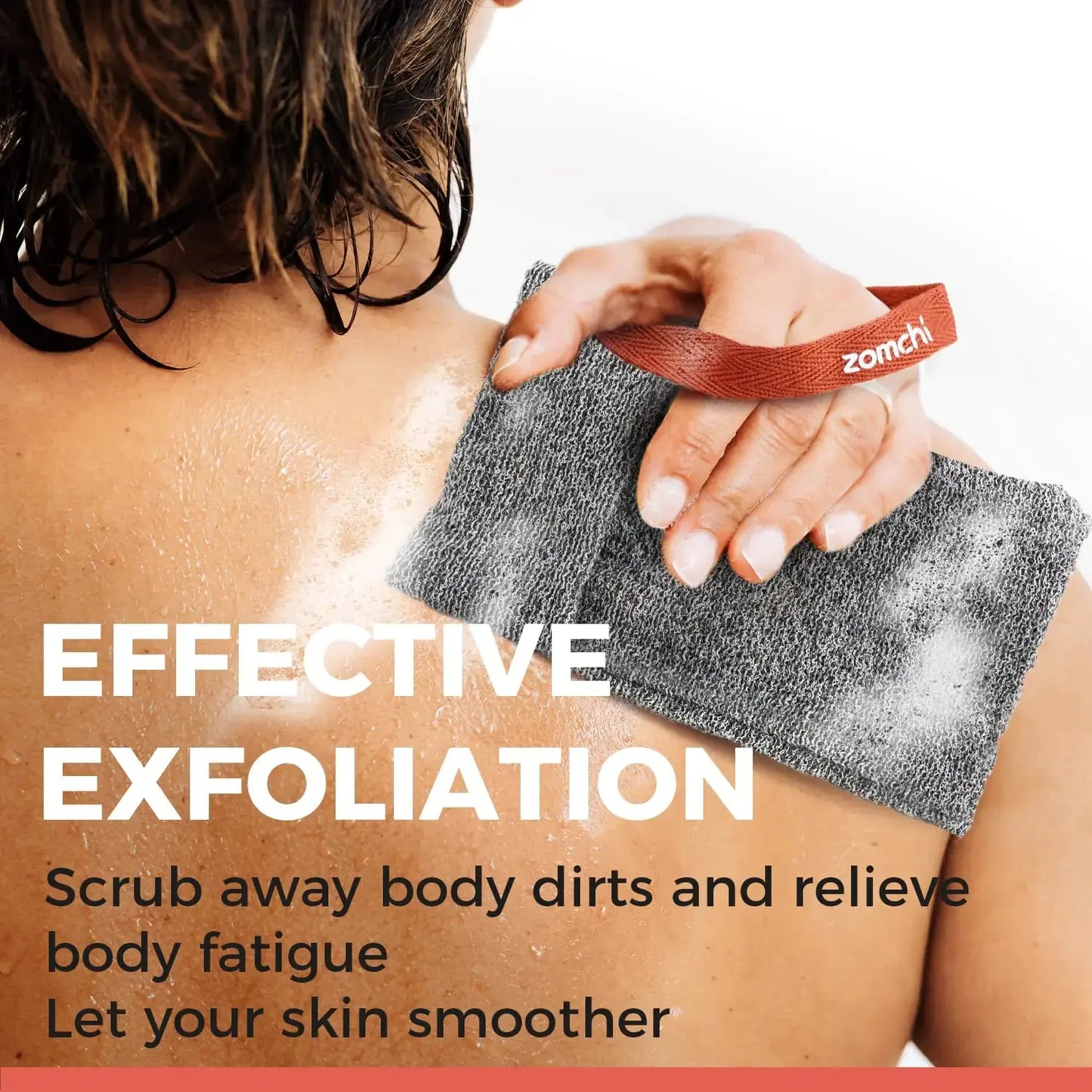 ZOMCHI 2 Pieces Soap Bags - Skin-Friendly Deep Exfoliation