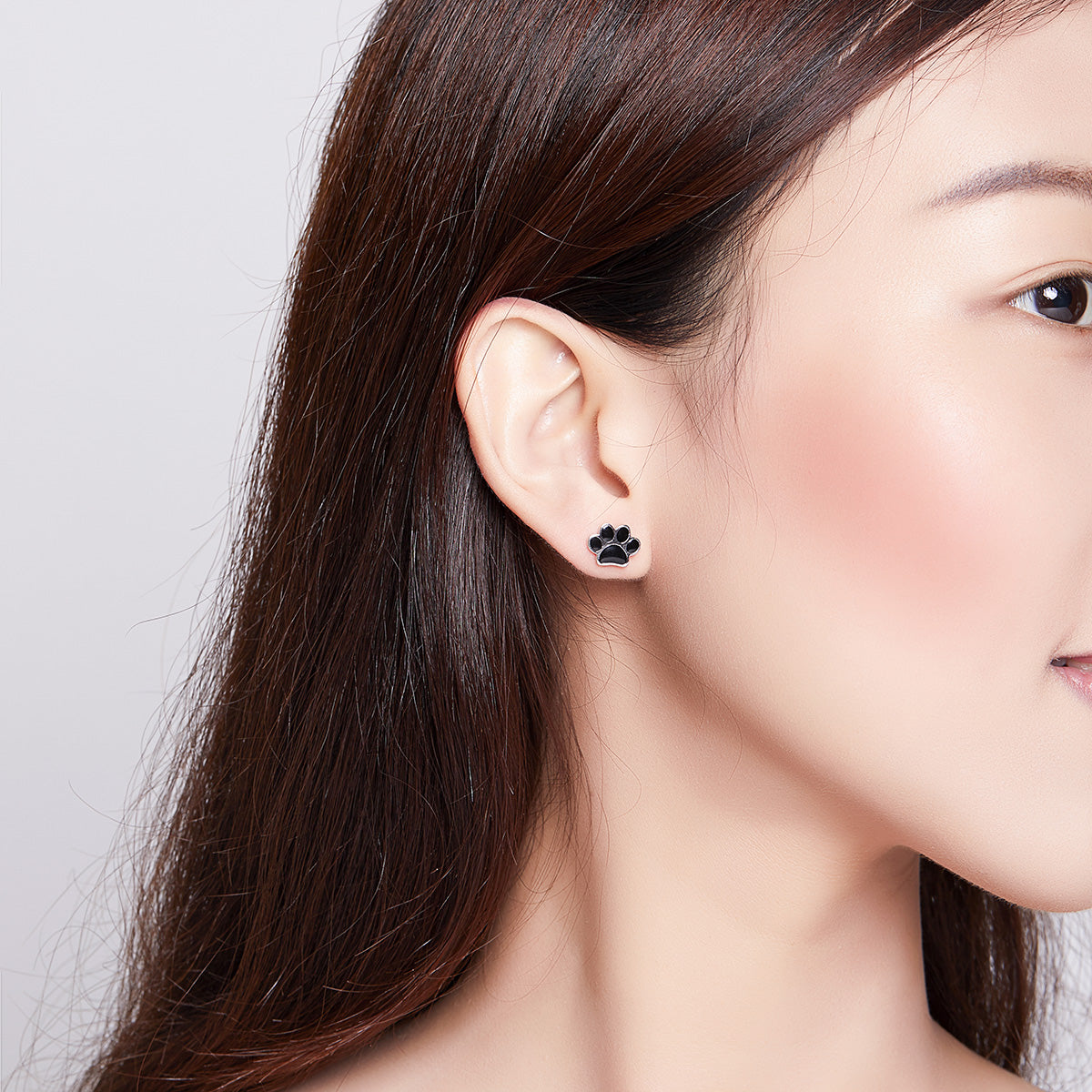 925 Sterling Silver Earrings with Enamel Finish