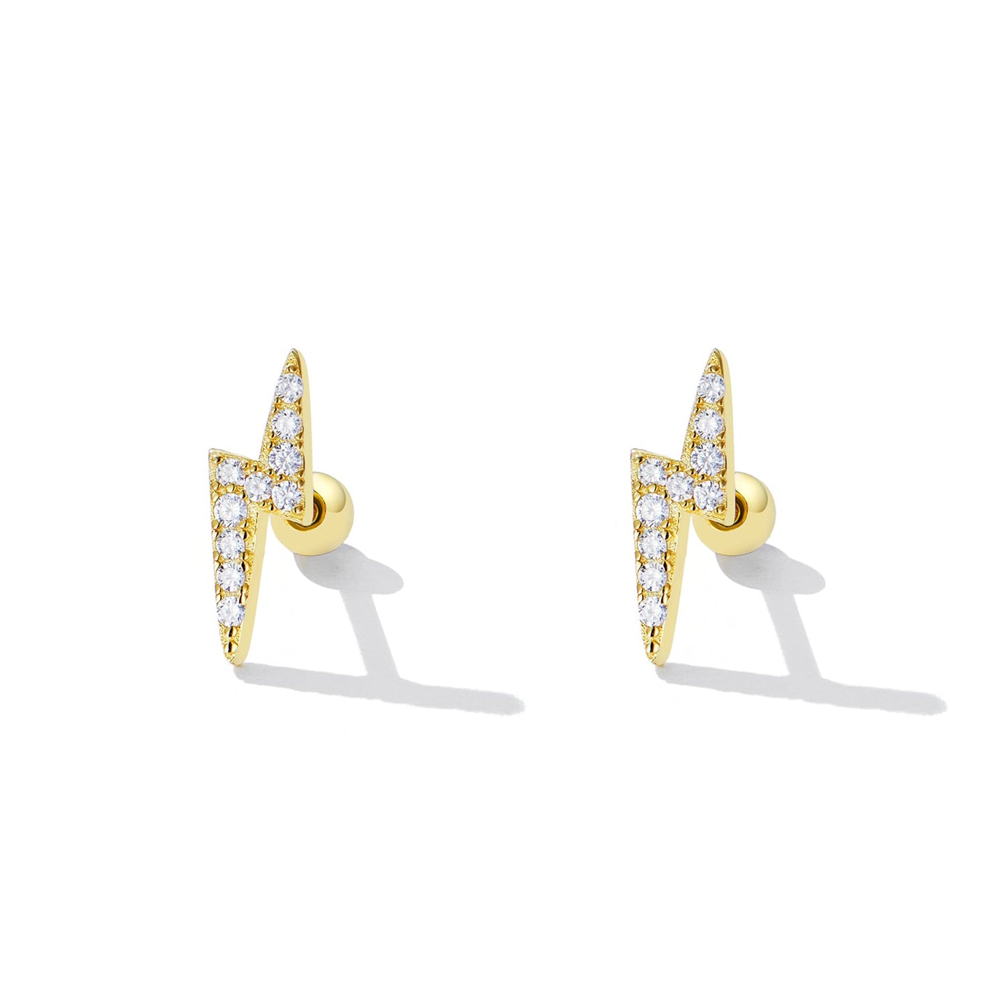 925 Sterling Silver Earrings with Pavé Setting CZ for Women