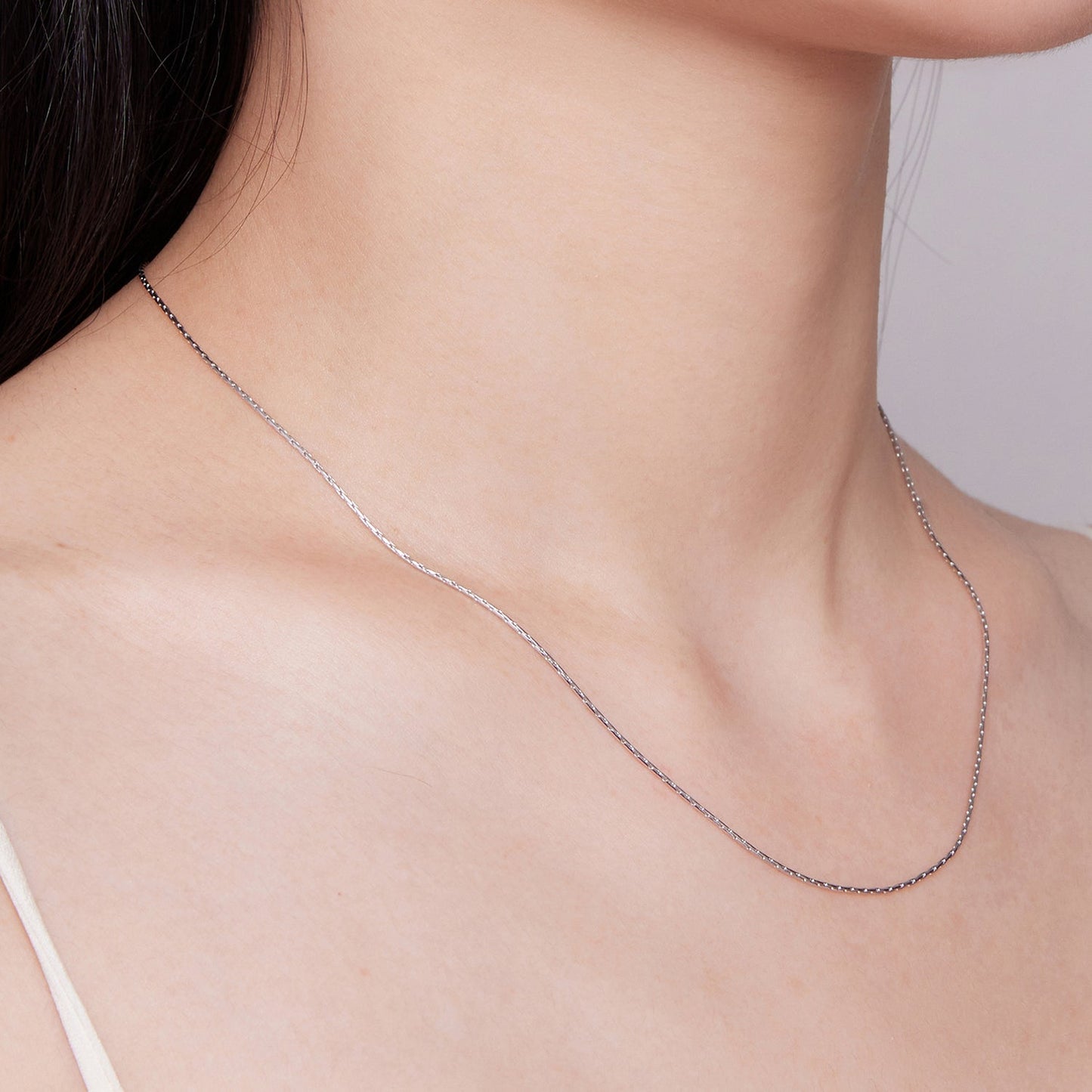 925 Sterling Silver 45.0cm Necklace for Women