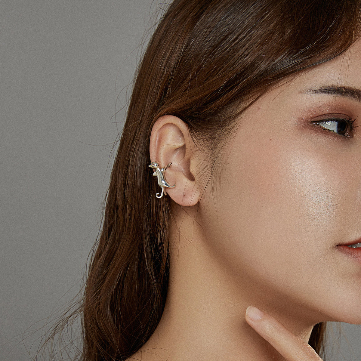S925 Oxidized Silver Earrings for Women