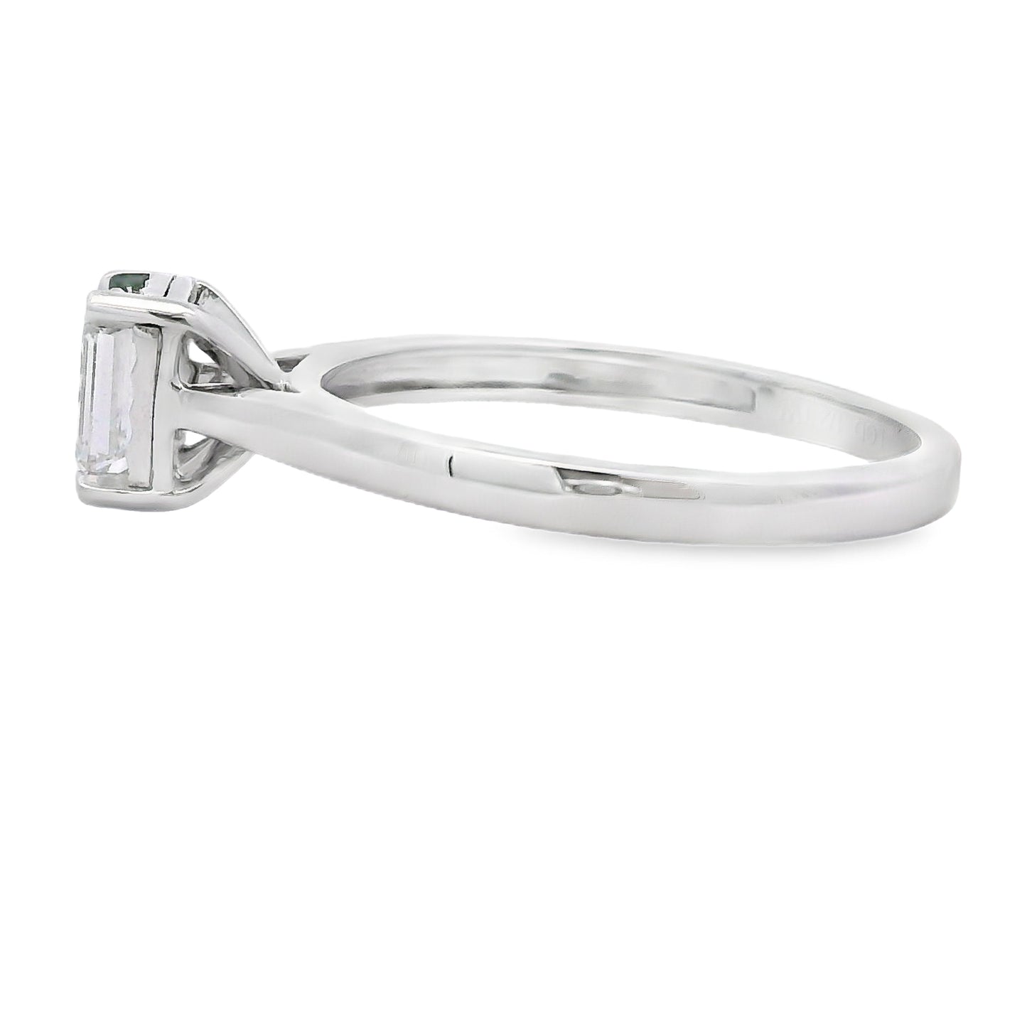 Natural .50ct Lab Grown Diamond 10KT White Gold