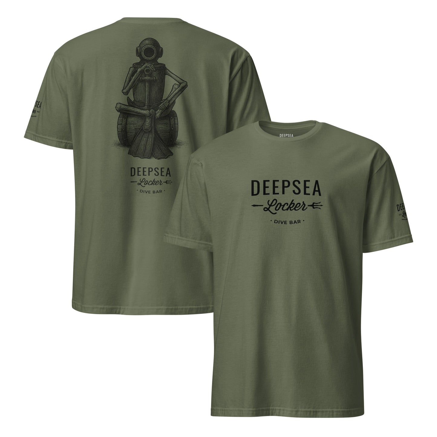 DeepSea Locker Dive Bar Womens Short-Sleeve T-Shirt