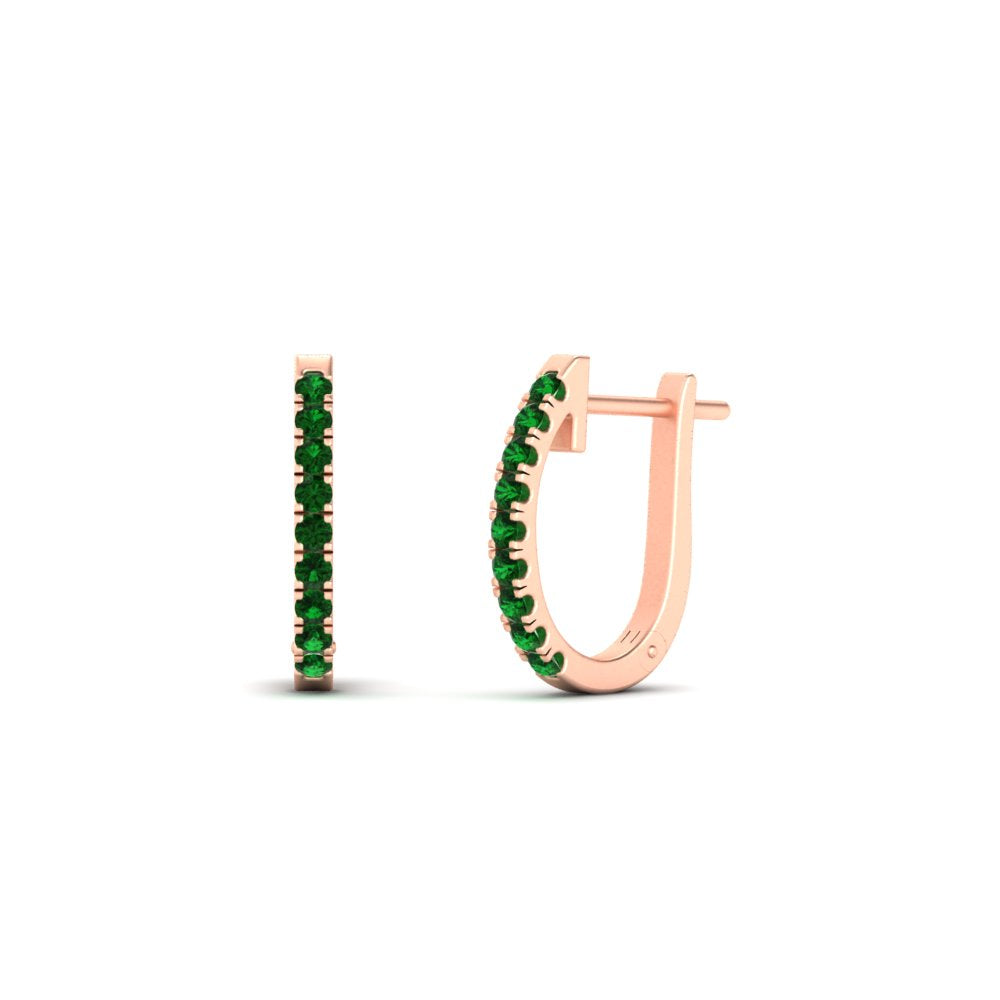 Fine Huggie Hoops