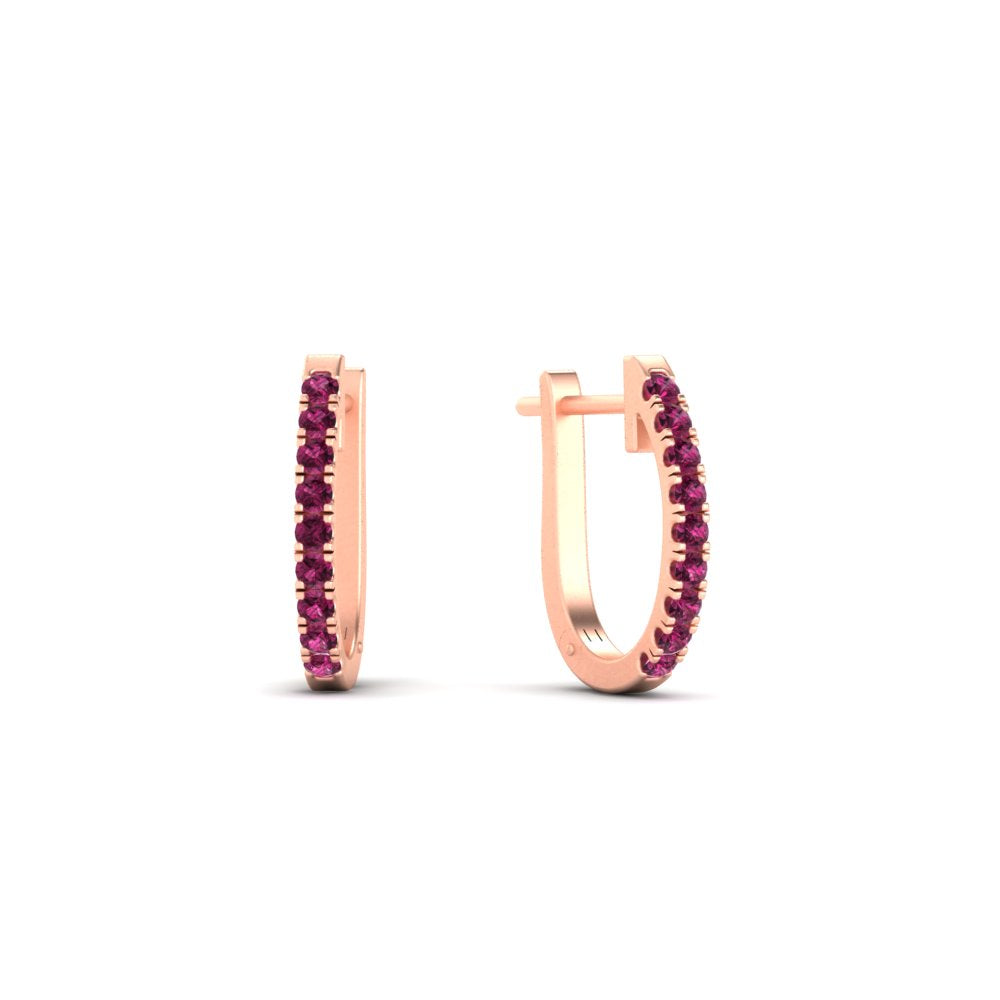 Fine Huggie Hoops