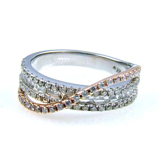 1.00ct Diamond Ring 14KT White Gold
