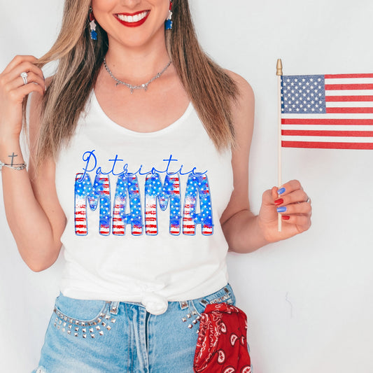 PATRIOTIC MAMA TANK (size M)