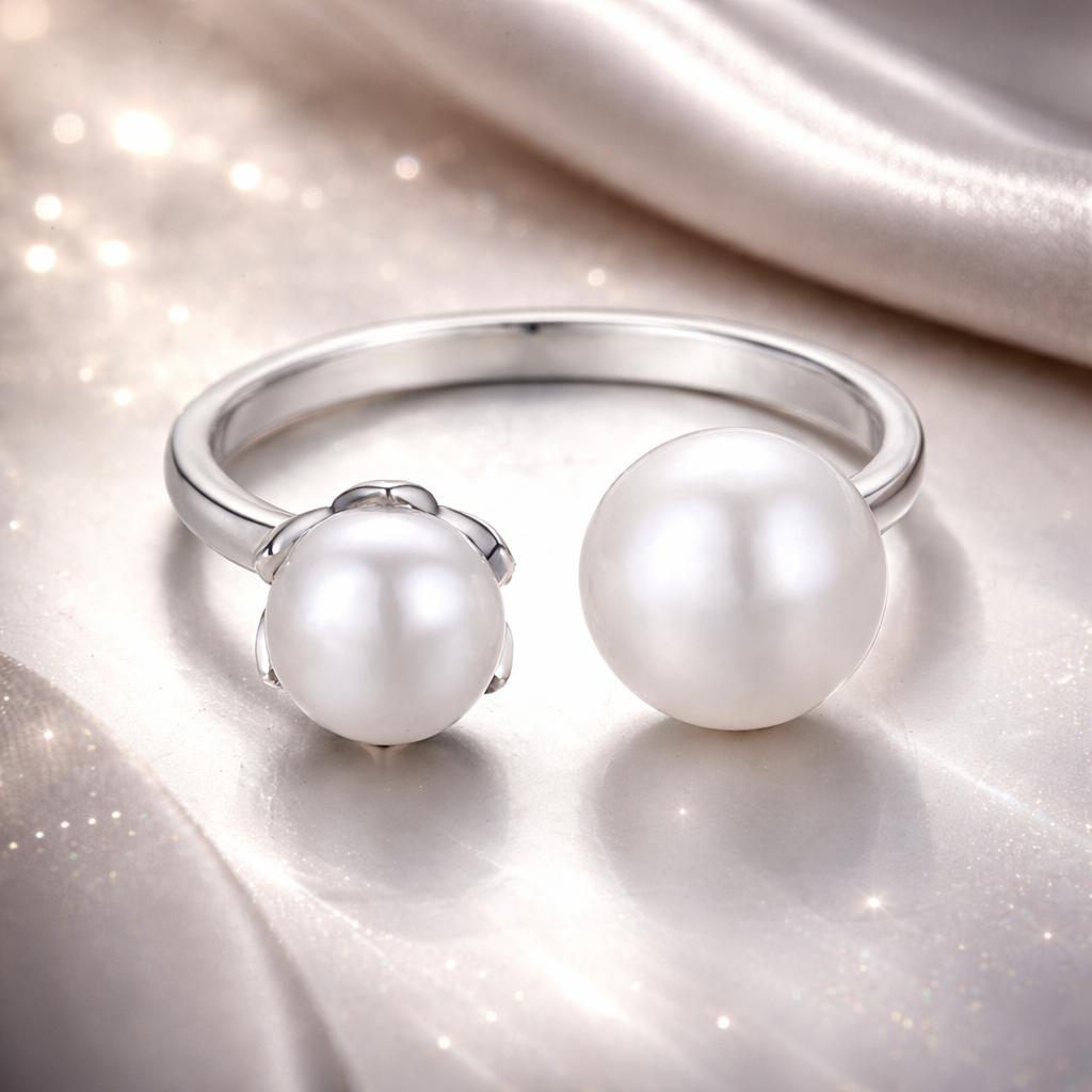 925 Sterling Silver Adjustable Rings for Women