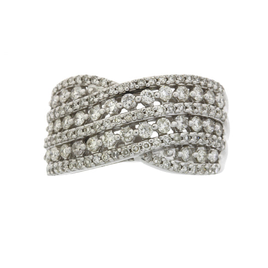 1.00ct Diamond Ring 10KT White Gold