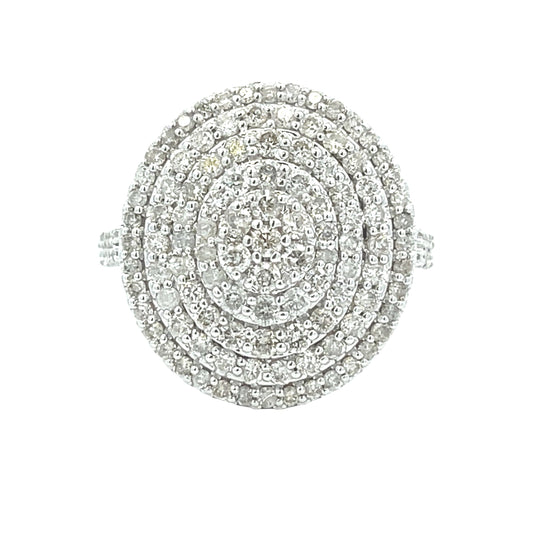 1.50ct Diamond Ring 14KT White Gold