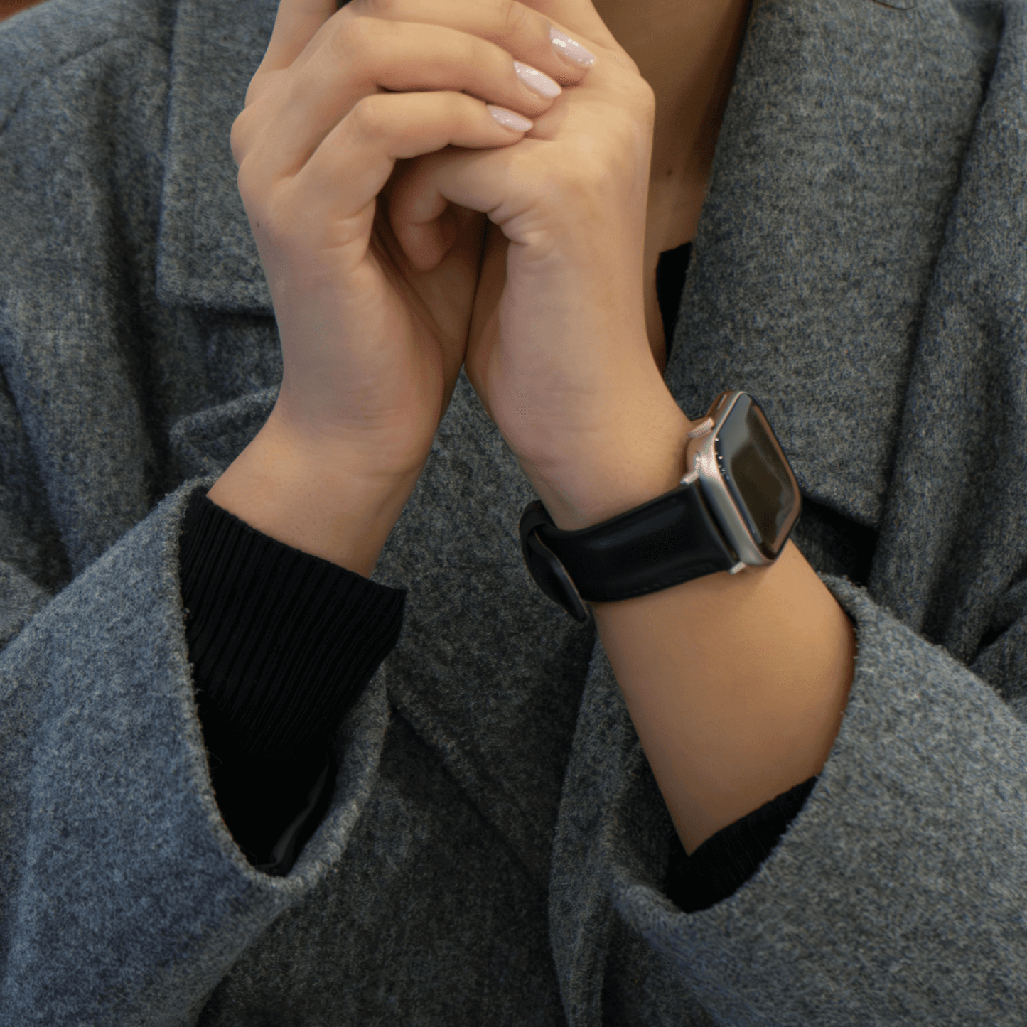 Apple Watch Yellow Leather Strap - Boston