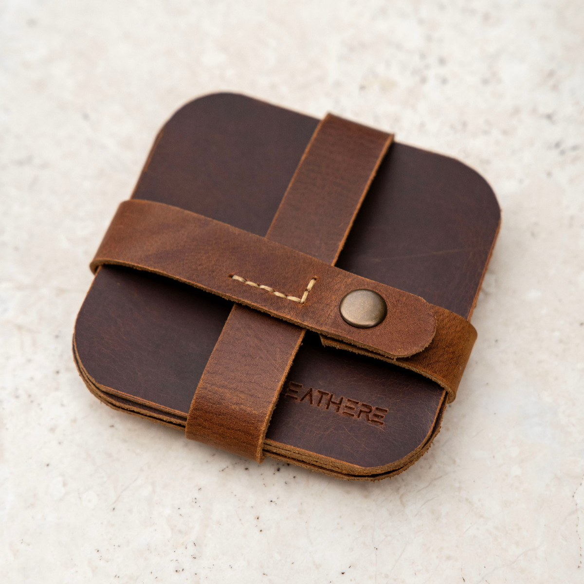 The Brooklyn Set | A 4-Piece Leather Gift Set by LEATHERE
