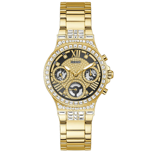 Guess Women's Gold Tone Multi-function
