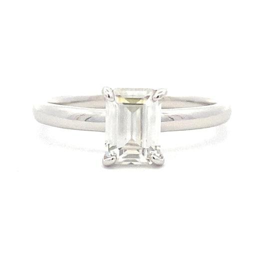 .98ct Moissanite  Sterling Silver