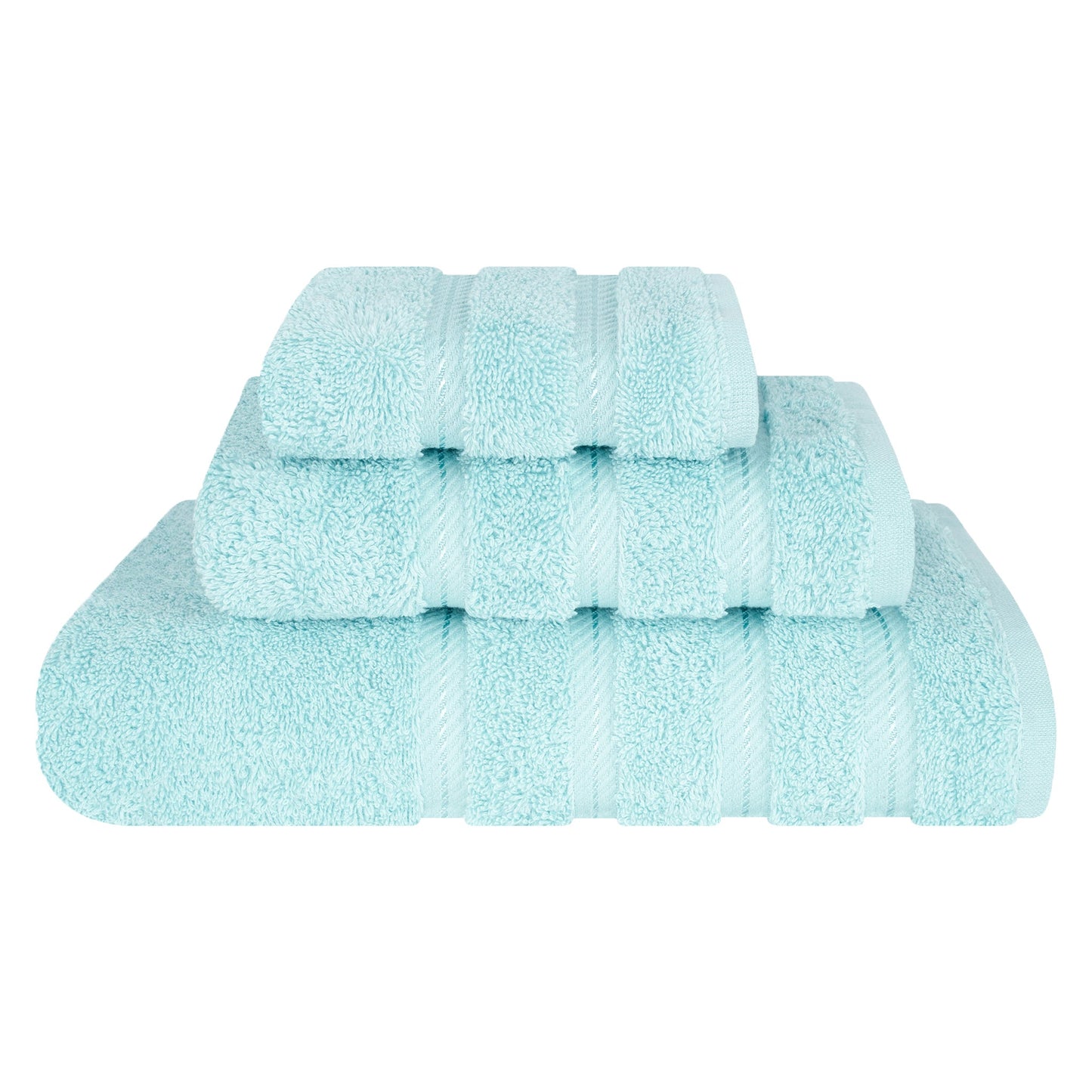 American Soft Linen 3 Piece 100% Cotton Extra Fluffy and Soft, Luxury Turkish Towel Set with 20 Different Colors