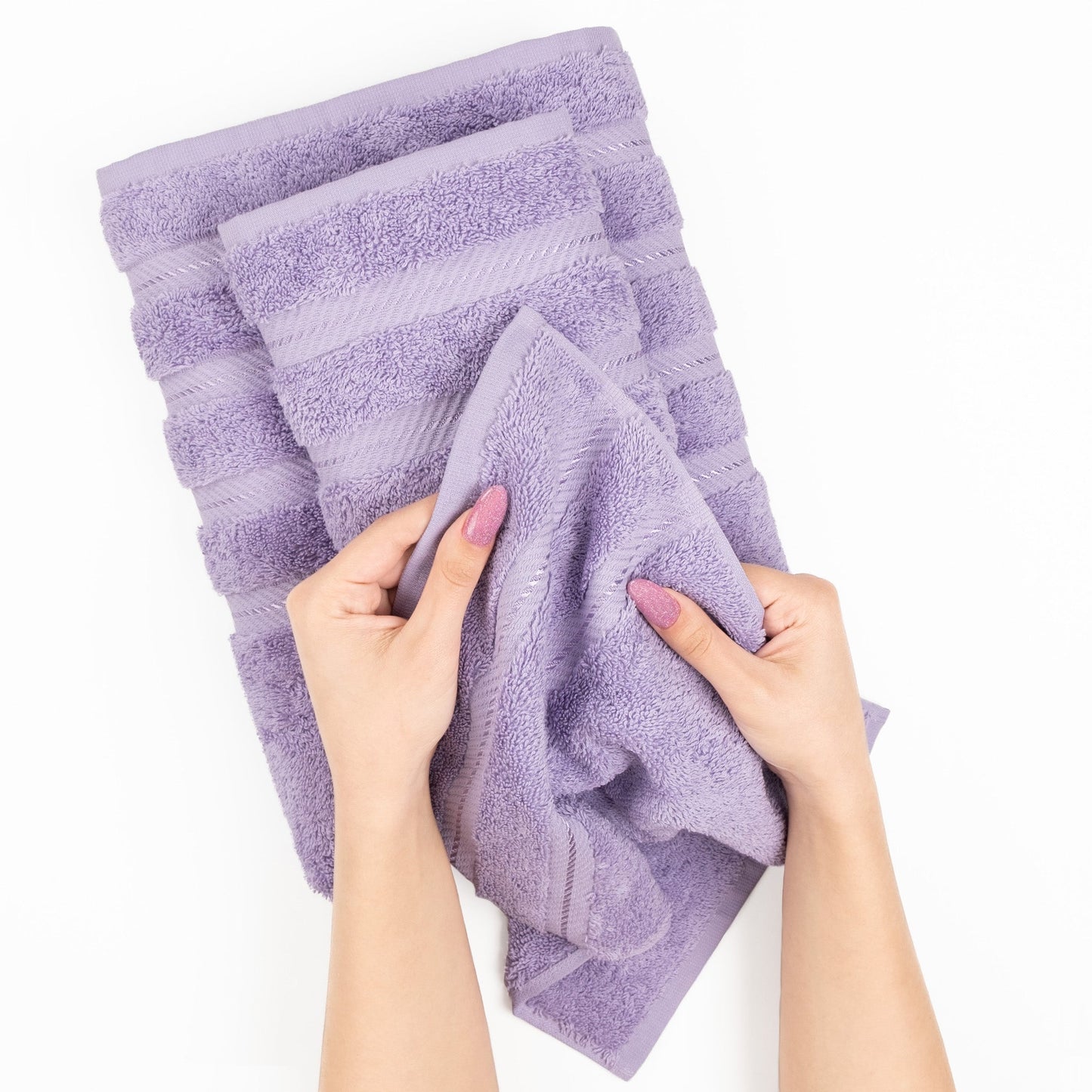 American Soft Linen 3 Piece 100% Cotton Extra Fluffy and Soft, Luxury Turkish Towel Set with 20 Different Colors