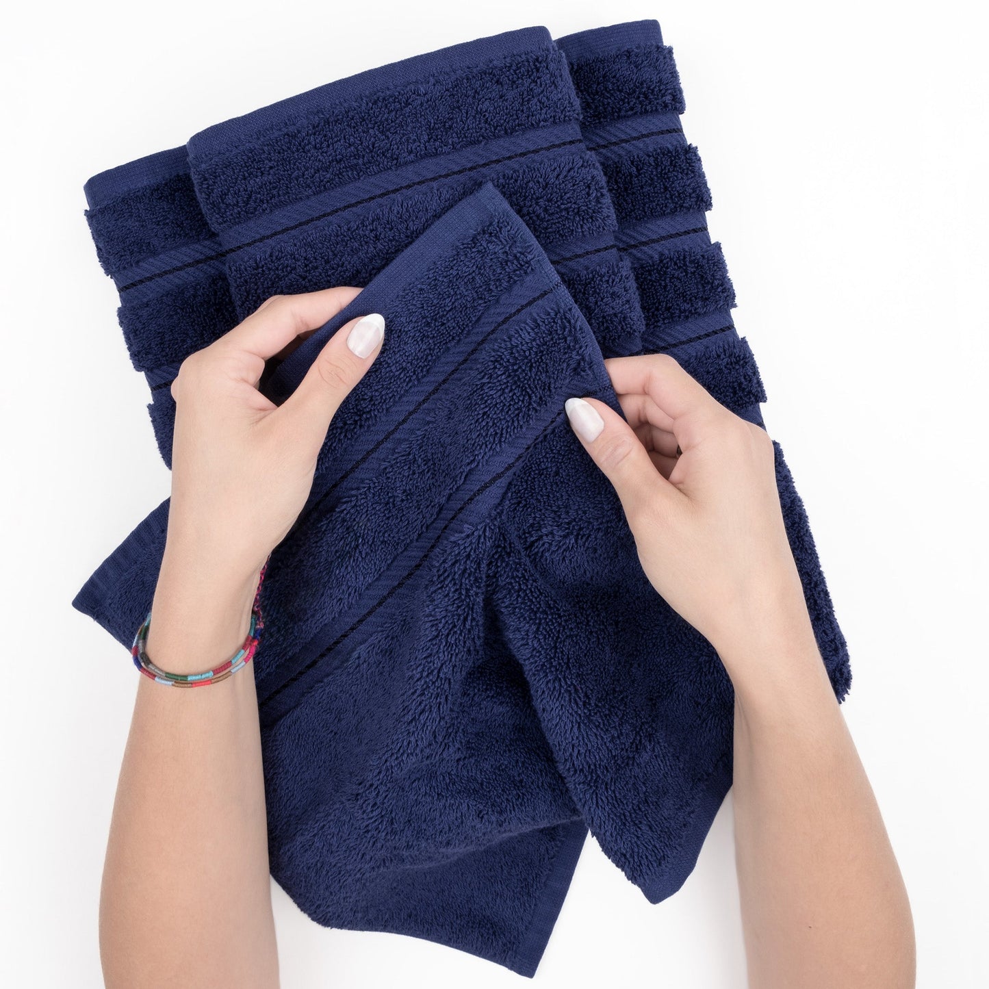 American Soft Linen 3 Piece 100% Cotton Extra Fluffy and Soft, Luxury Turkish Towel Set with 20 Different Colors